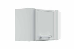 Armário Aéreo p/ Cozinha Canto Oblíquo Gourmet 7013 c/ 1 Porta 68cm - Bertolini