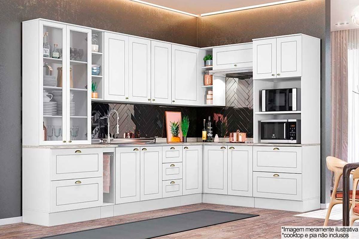 Cozinha Completa Henn 14 Peças Americana C14P02
