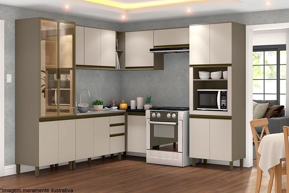 Cozinha Completa Henn 9 Peças Connect C9P01