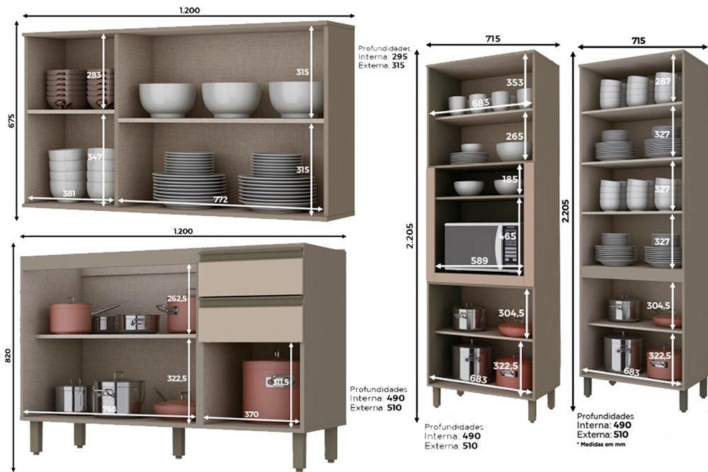 Cozinha Completa Henn 9 Peças Connect C9P01