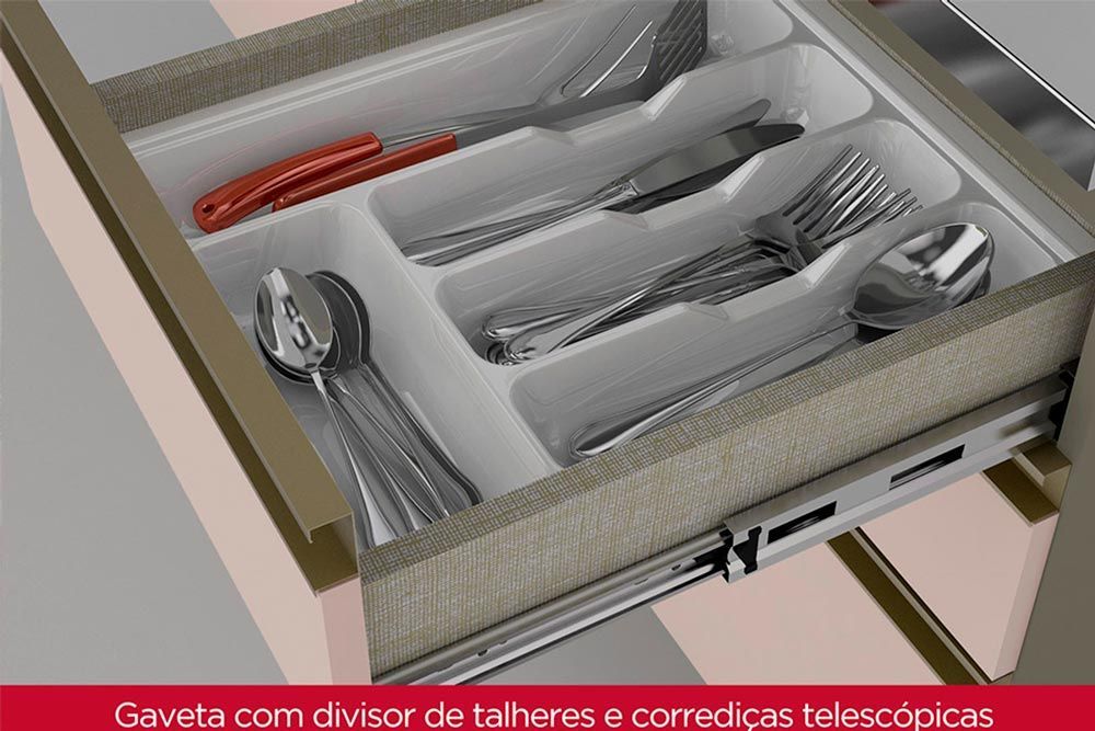 Cozinha Completa Henn 9 Peças Connect C9P01