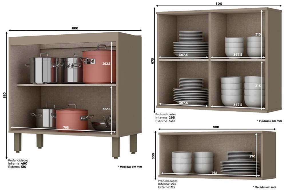 Cozinha Completa Henn 10 Peças Connect C10P01