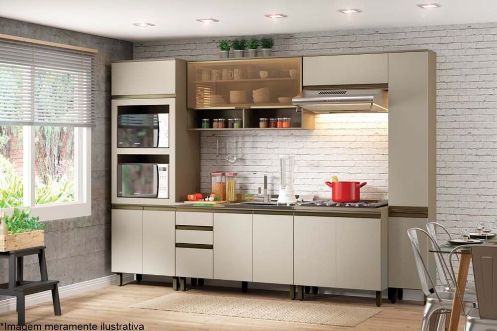 Cozinha Completa Henn 8 Peças Connect C8P14