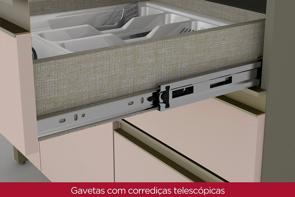 Cozinha Completa Henn 8 Peças Connect C8P14