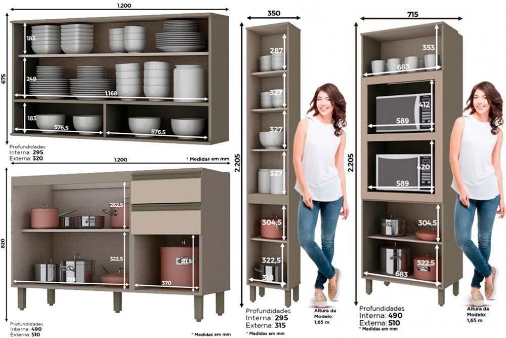 Cozinha Completa Henn 8 Peças Connect C8P14