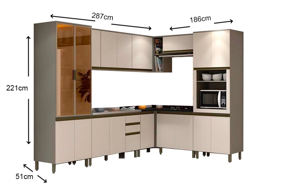 Cozinha Completa Henn 11 Peças Connect C11P01