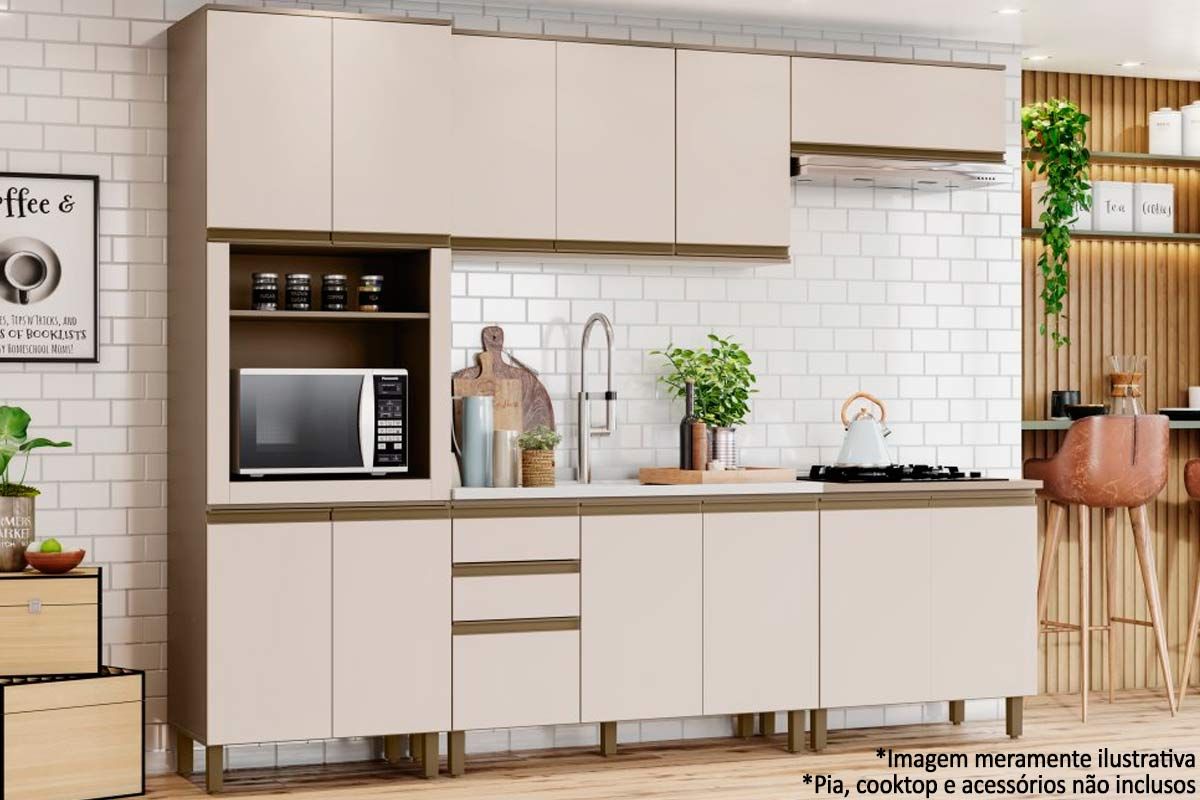 Cozinha Completa Henn 6 Peças Connect C6P03