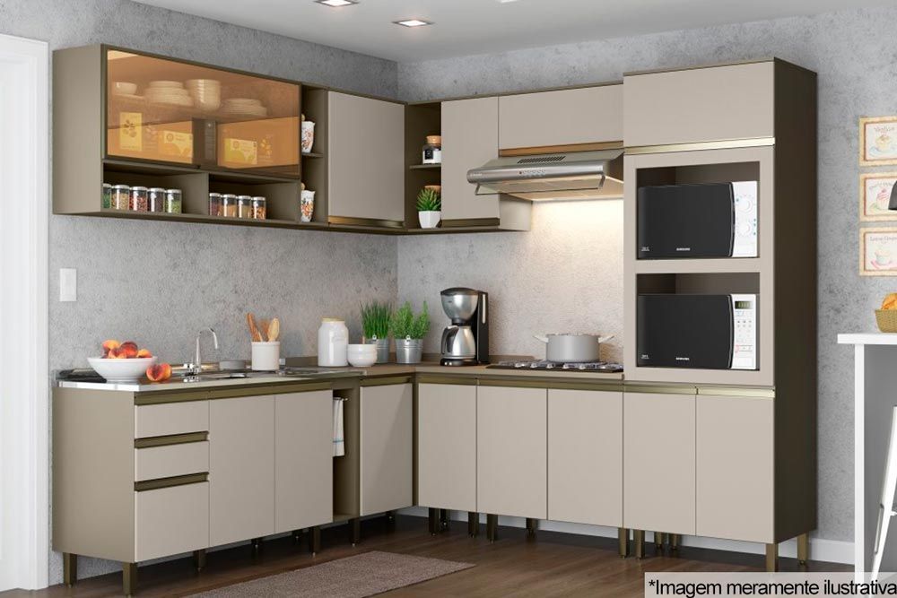 Balcão Cozinha Henn c/Tampo Connect c/1 Porta 40x81cm
