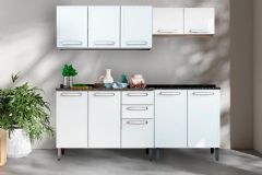 Cozinha Completa Bertolini 4 Peças Aço Evidence C4P58