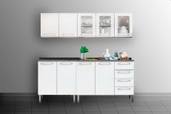 Cozinha Completa Bertolini 4 Peças Aço Evidence C4P46
