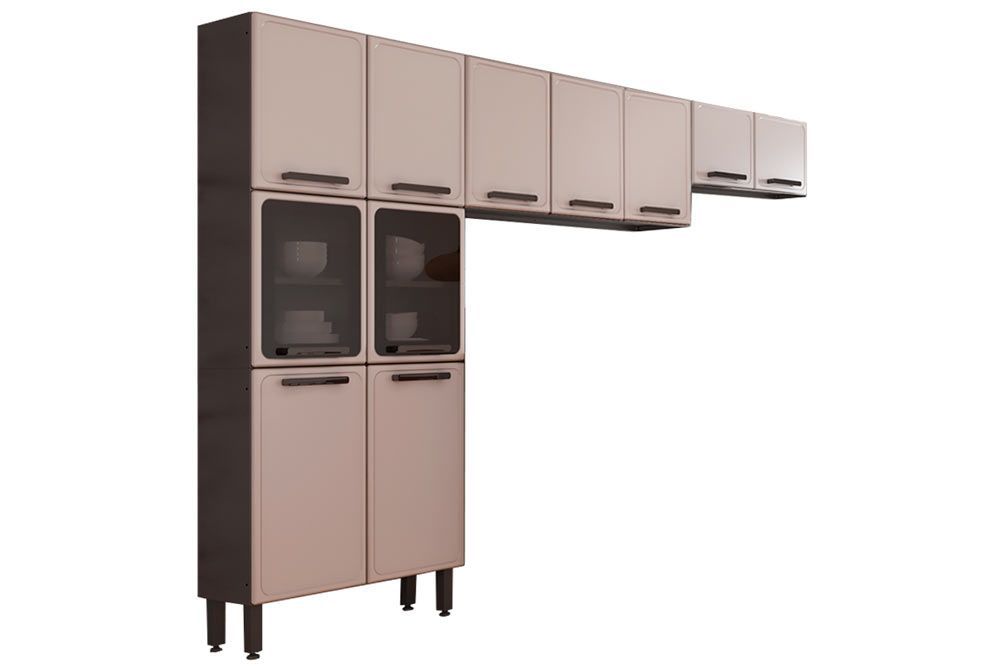 Cozinha Completa Bertolini 3 Peças Aço Estilo CPT92