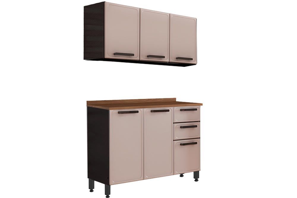 Cozinha Completa Bertolini 2 Peças Aço Estilo C2P09