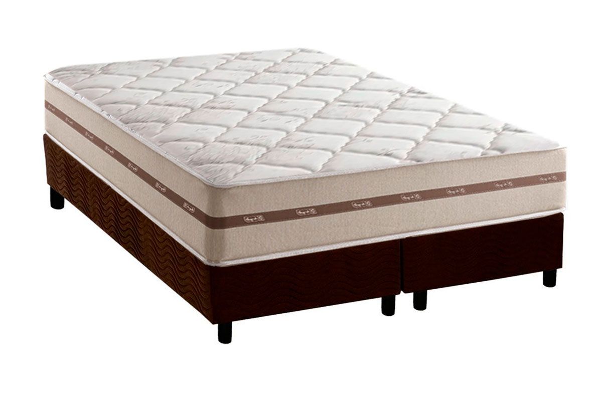 Cama Box CRC +Colchão Molas Classic Anjos