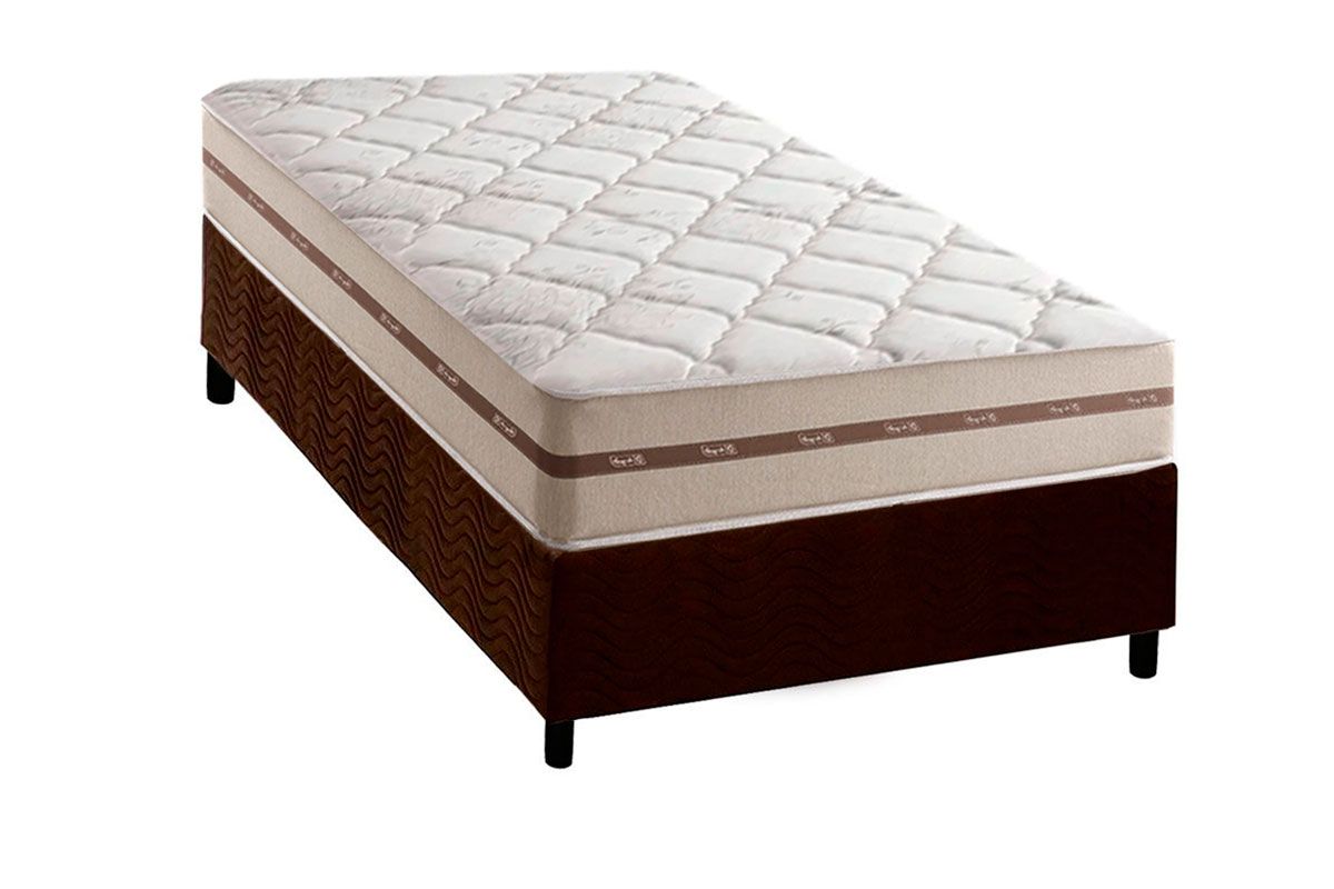 Cama Box CRC +Colchão Molas Classic Anjos
