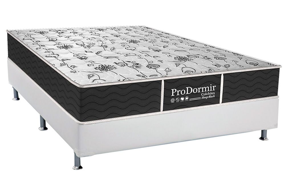 Cama Box CRC +Colchão Molas Sleep Probel