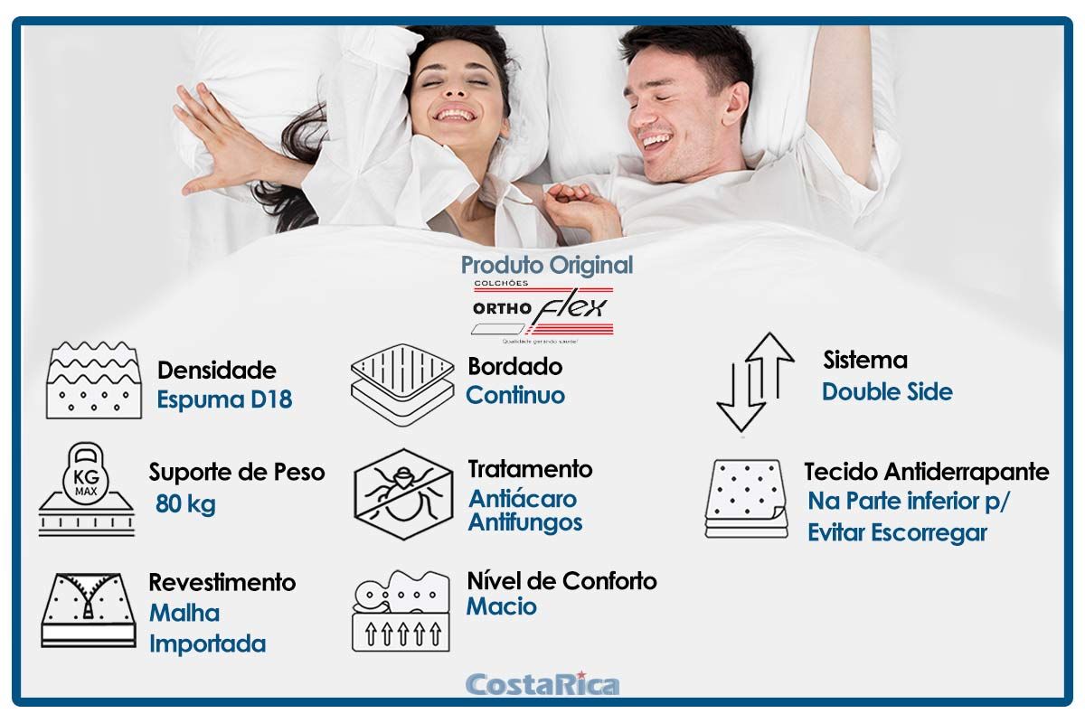 Colchão Orthoflex D18 Baby Flex Colchão Orthoflex D18 Baby Flex