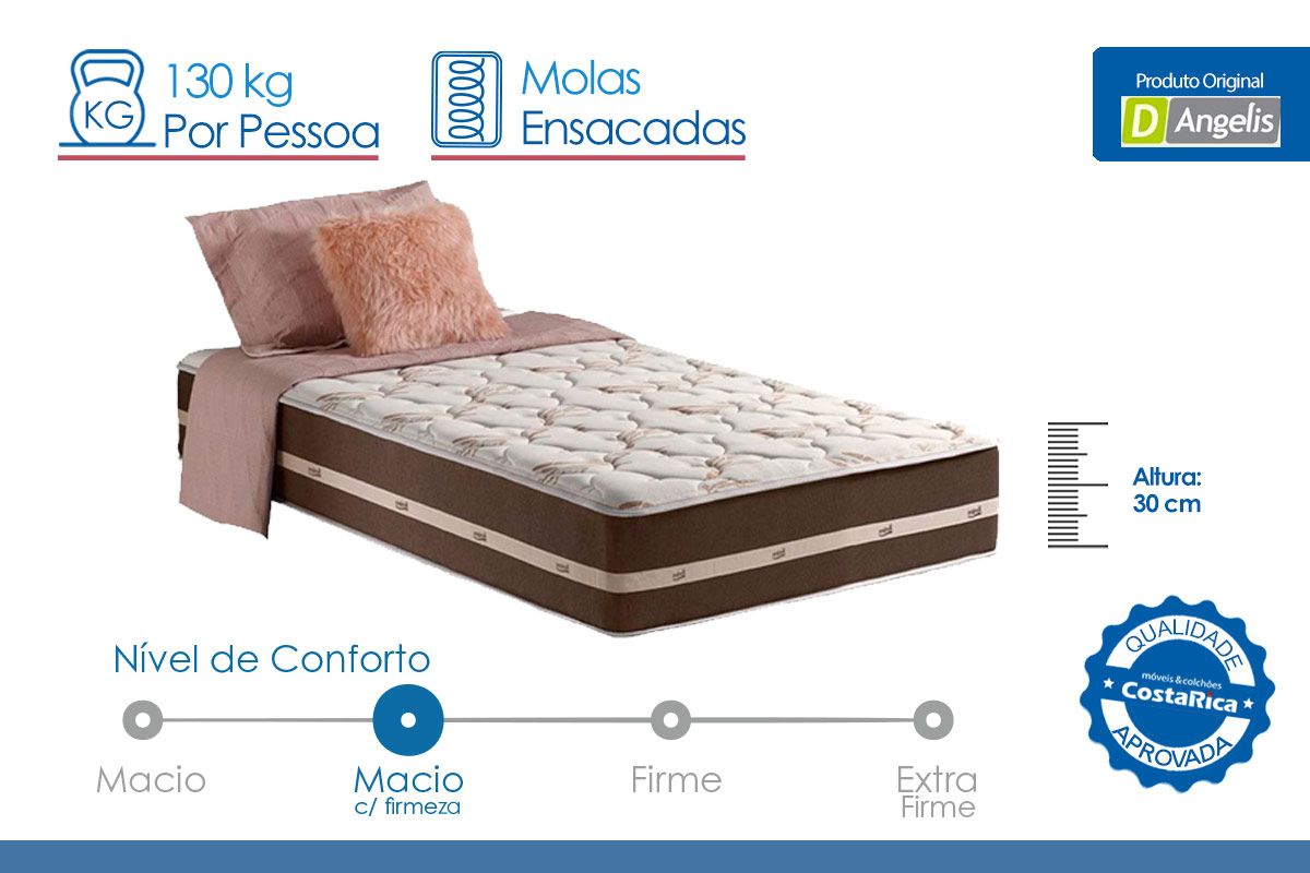 Colchão Molas Superlastic Anjos Classic Colchão Molas Superlastic Anjos Classic