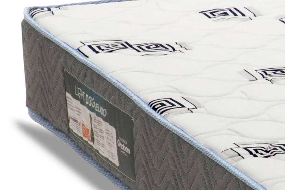 Cama Box CRC +Colchão Espuma D33 Light Ortobom