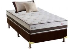 Cama Box Filhão +Colchão Molas Cardiff Herval