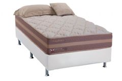 Cama Box Filhão +Colchão Molas Casablanca Herval