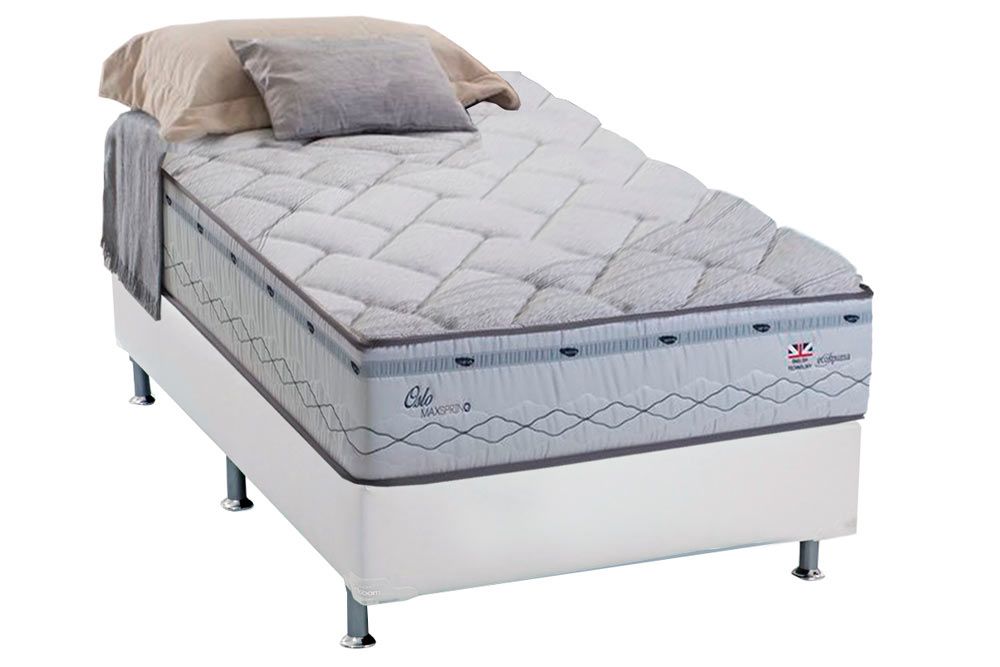 Cama Box CRC +Colchão Molas Oslo Herval