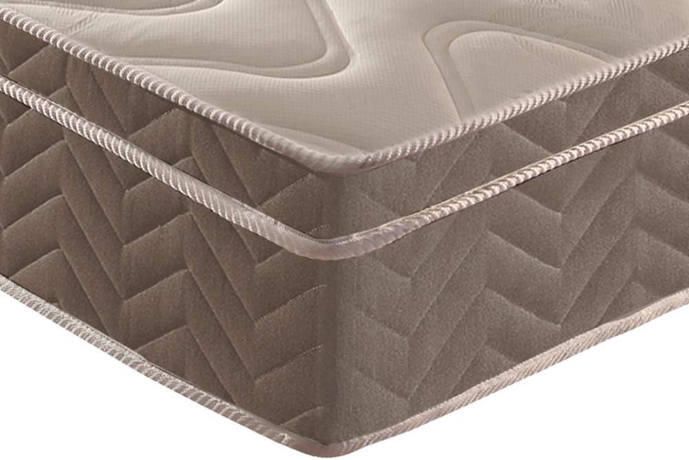 Cama Baú c/Aux CRC +Colchão Ortopédico Conforto Ultra Paropas