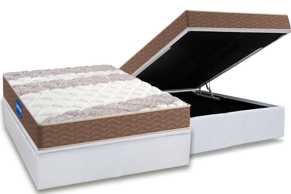 Cama Box Baú CRC +Colchão D33 Guarda Costas Probel