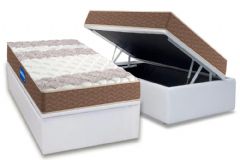 Cama Box Baú Filhão +Colchão D33 Guarda Costas Probel