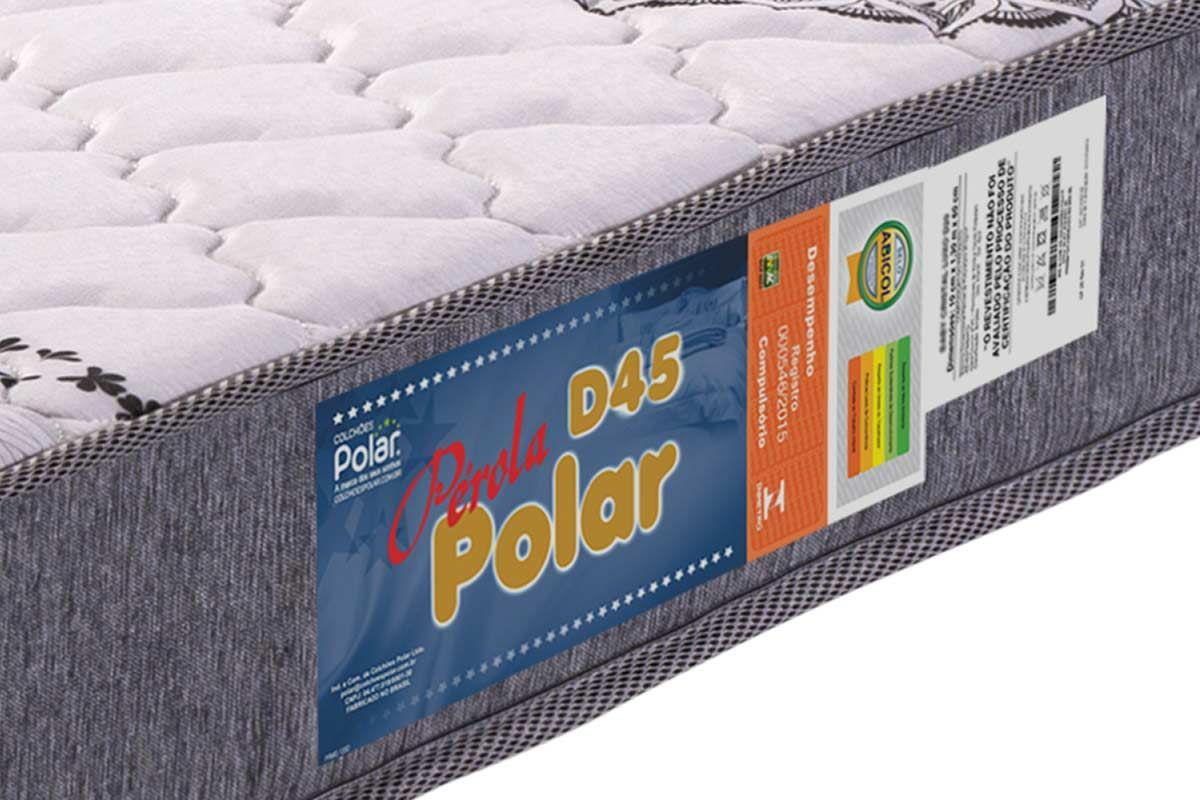Cama Baú c/Aux CRC +Colchão D45 Polar