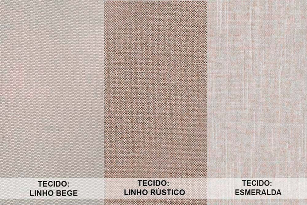 Sala de Jantar Completa Jade Tampo Madeirado c/ Vidro Canto Curvo 180x90cm e 6 Cadeiras Jade - Rufato