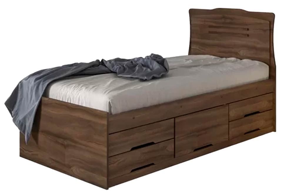 Cama Solteiro Multifuncional Júlia c/5 Gavetas Conquista Cama Solteiro Multifuncional Júlia c/5 Gavetas Conquista