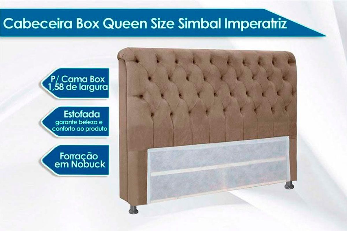 Cama Box + Colchão Ortobom + Cabeceira