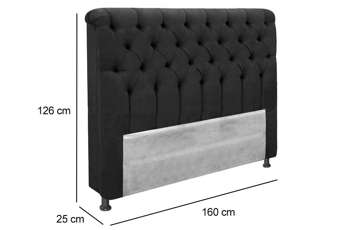 Cama Box + Colchão Ortobom + Cabeceira