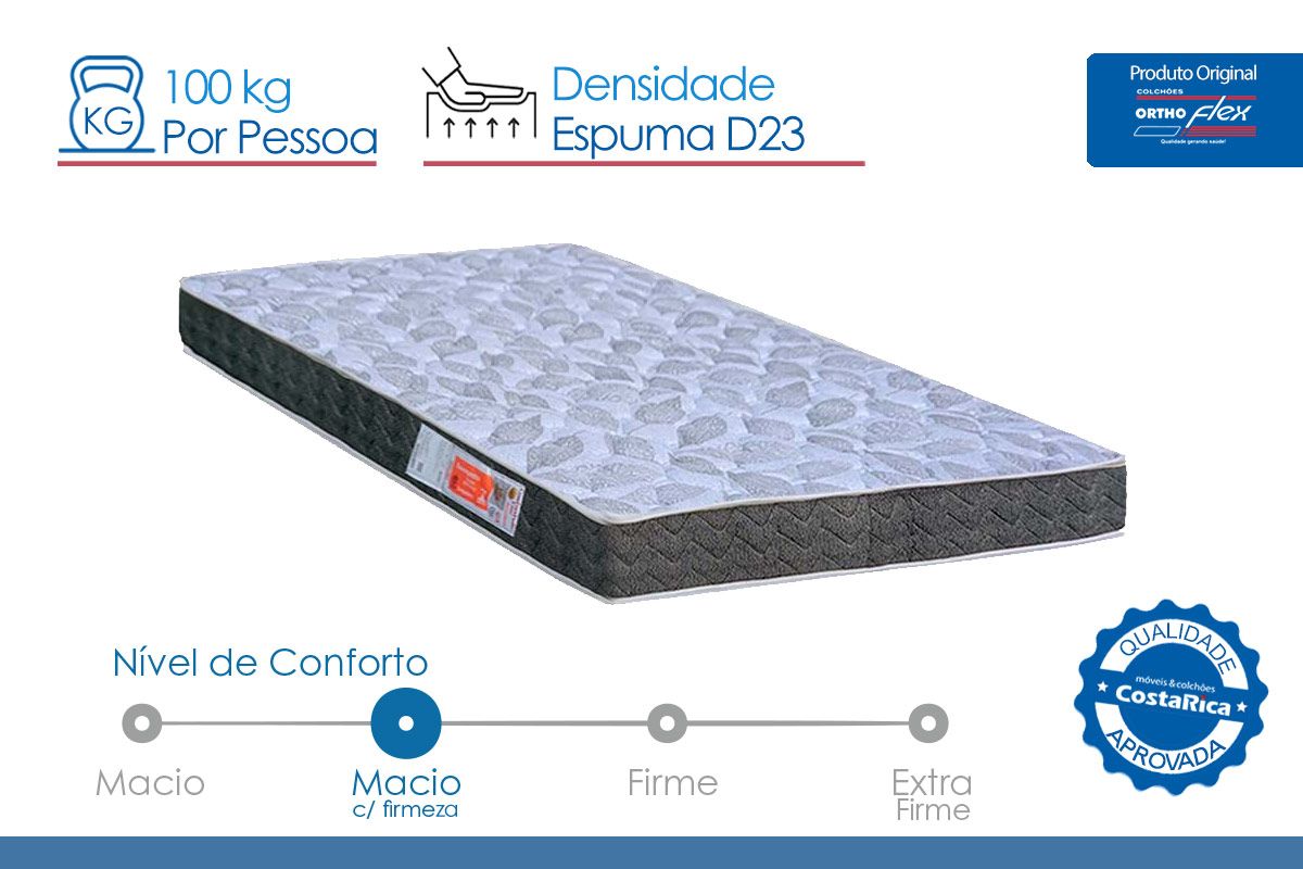 Colchão D23 Orthoflex Comfortpedic Line Colchão D23 Orthoflex Comfortpedic Line