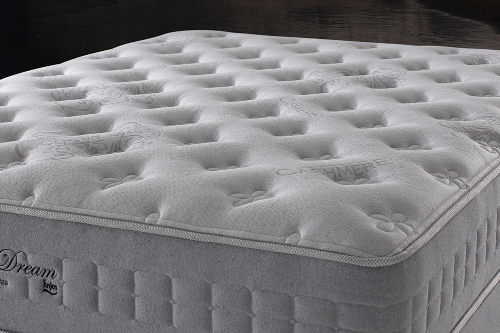 Cama Box Baú CRC +Colchão Molas Soft Dream Anjos