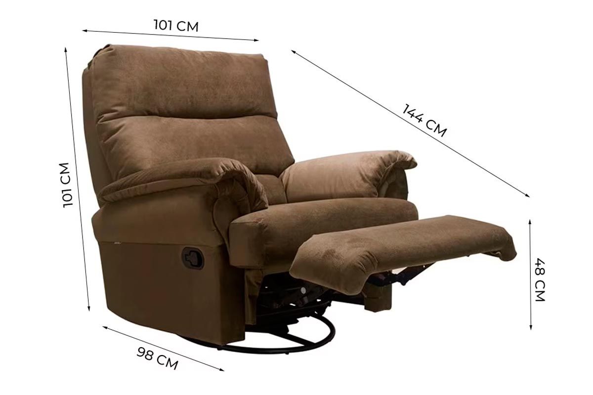 Poltrona Reclinável p/ Sala c/Massagem MH 1217 Two Way Herval Poltrona Reclinável p/ Sala c/Massagem MH 1217 Two Way Herval
