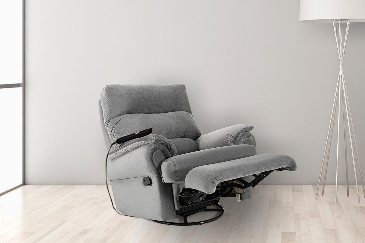 Poltrona Reclinável p/ Sala c/Massagem MH 1217 Two Way Herval