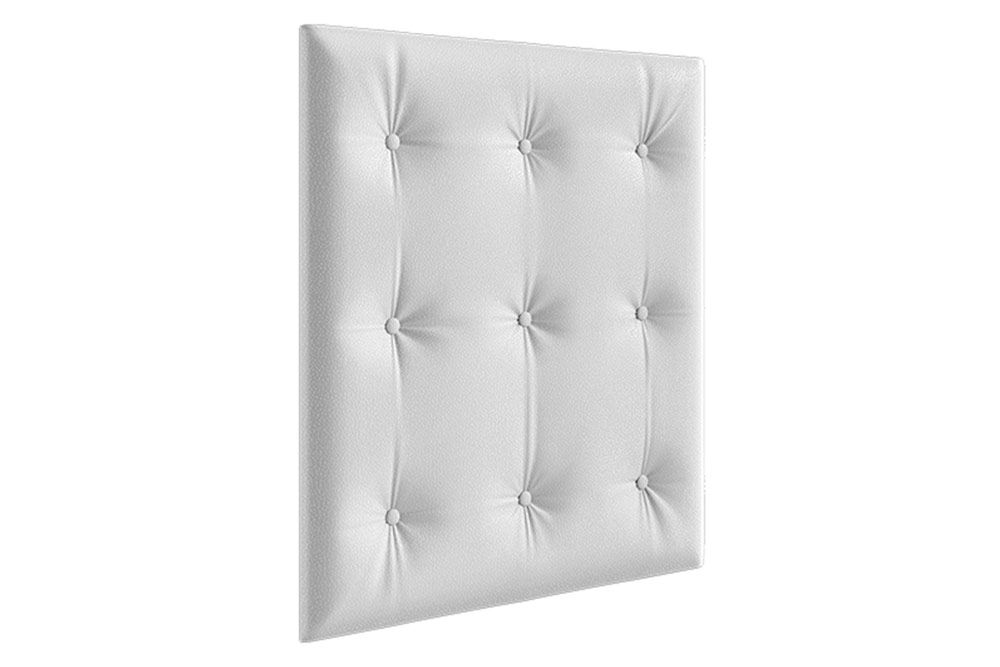 Multiuso de Quarto Bebê Kit Capitonê Corano p/ Berço Elô - PerobaCorano Branco