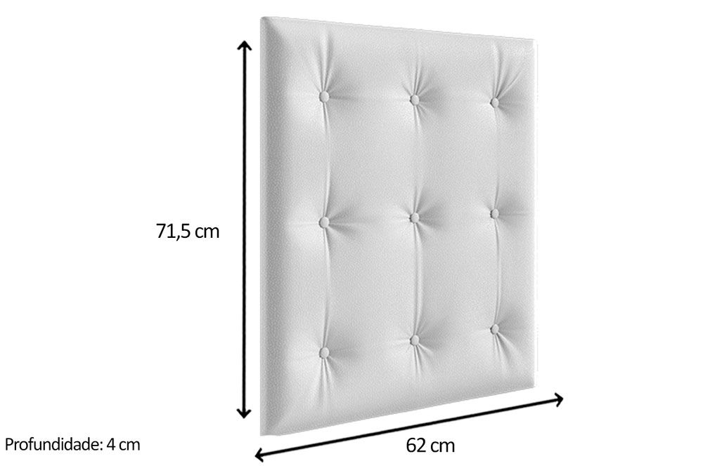 Multiuso de Quarto Bebê Kit Capitonê Corano p/ Berço Elô - Peroba