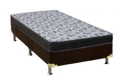 Cama Box Filhão +Colchão Ortopédico ISO100 Ortobom