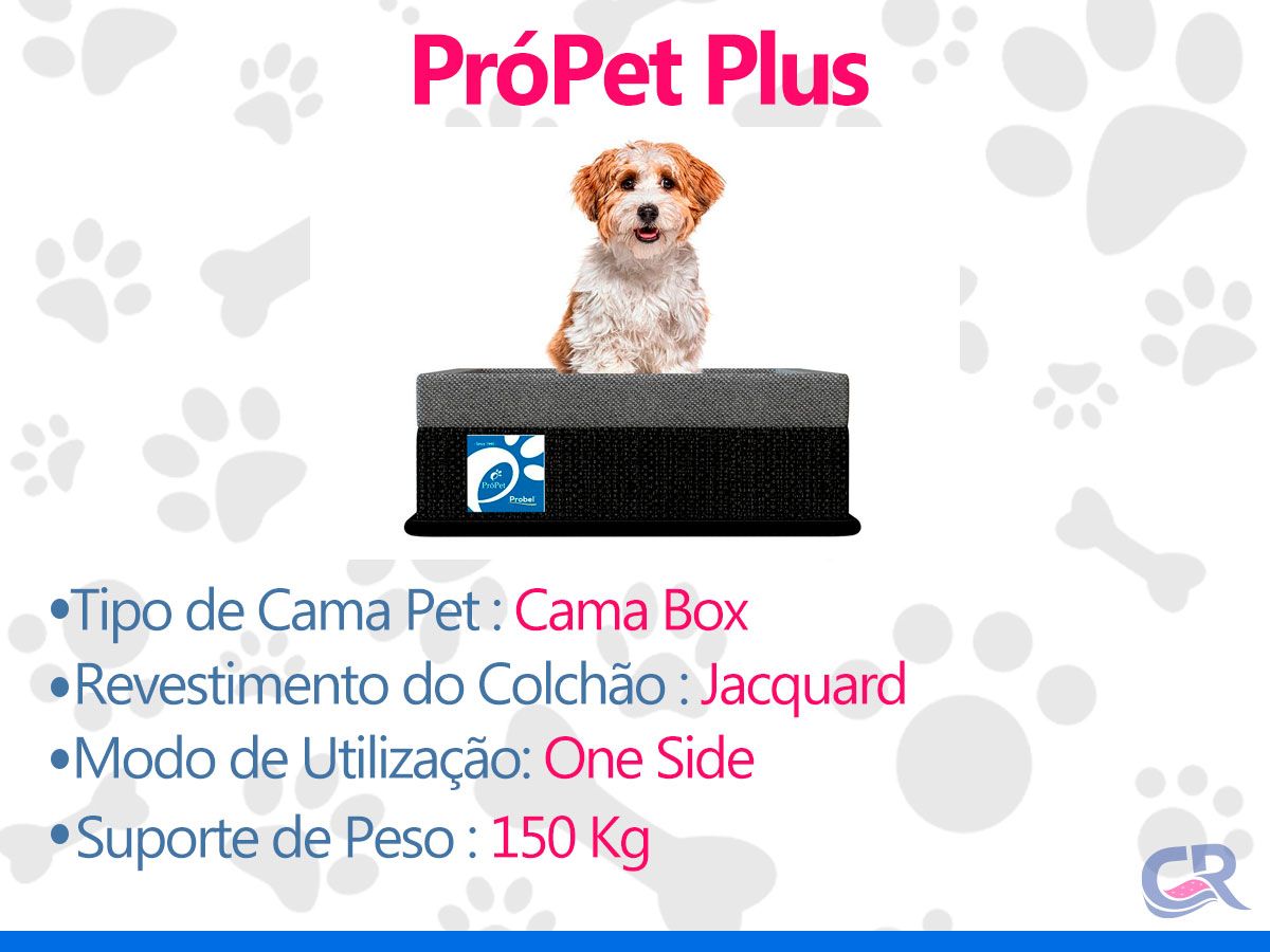 Cama Colchão p/ Cachorro e Gato Pró PET Plus Probel