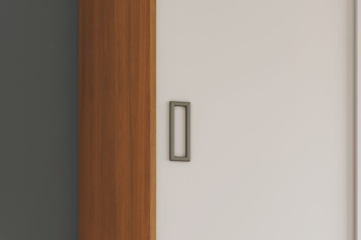 Guarda Roupa Solteiro 2 Portas de Correr e 4 Gavetas c/Pés Briz BE25 Henn