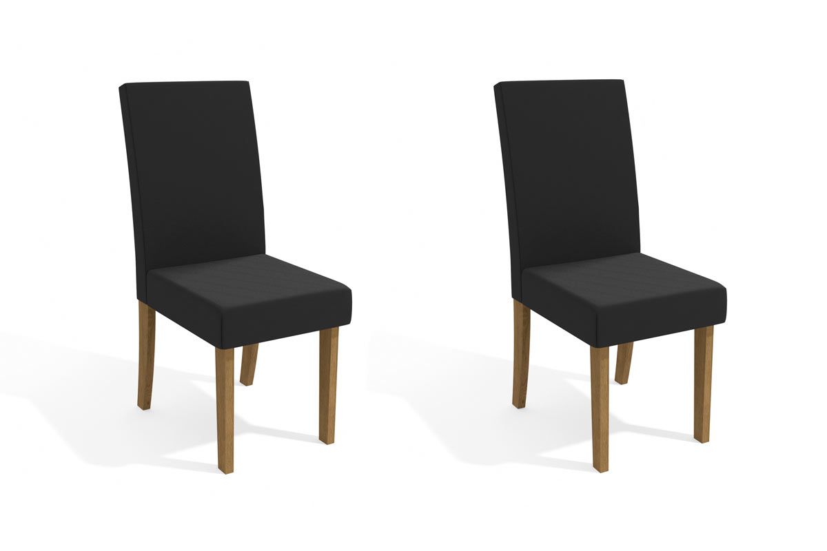 Cadeira Jantar Dália 2CAD131 Madeirado Kit 2 Un Kappesberg