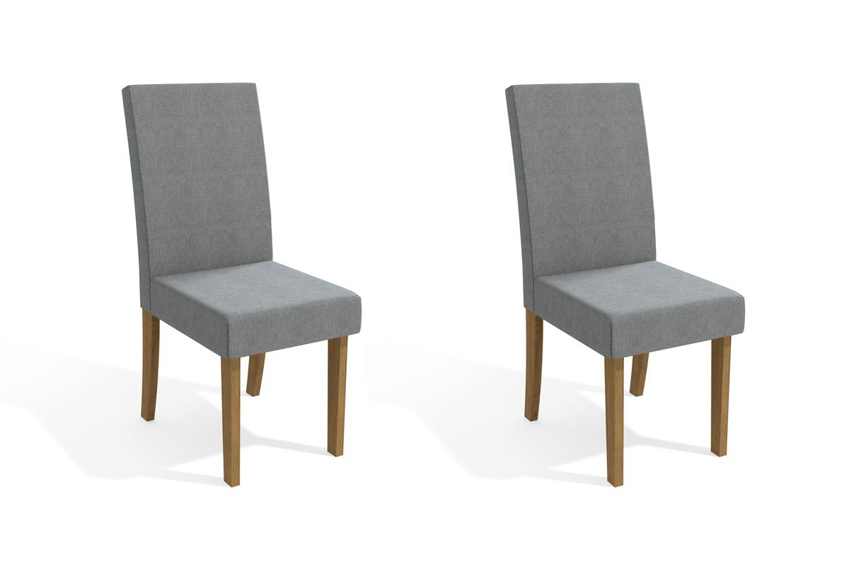 Cadeira Jantar Dália 2CAD131 Madeirado Kit 2 Un Kappesberg
