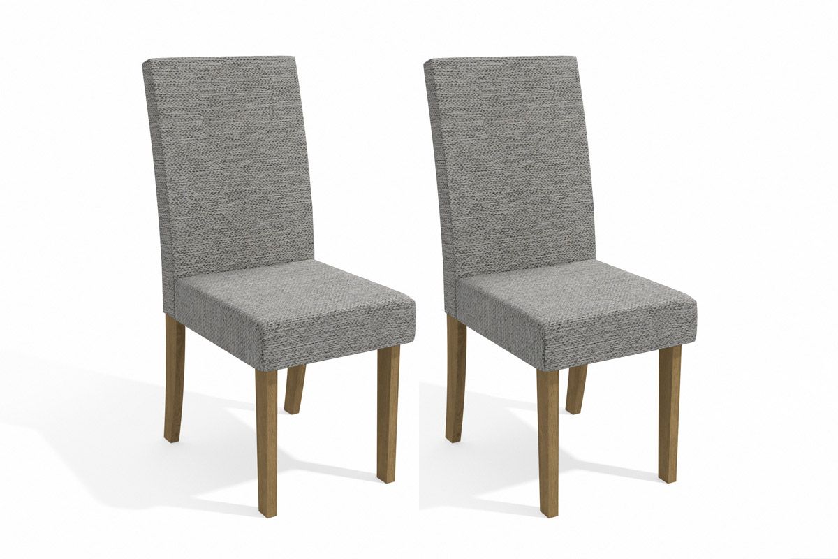 Cadeira Jantar Dália 2CAD131 Madeirado Kit 2 Un Kappesberg