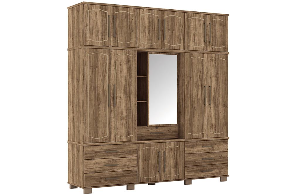 Guarda Roupa Casal 13 Portas c/Esp Londres S. Andirá Guarda Roupa Casal 13 Portas c/Esp Londres S. Andirá