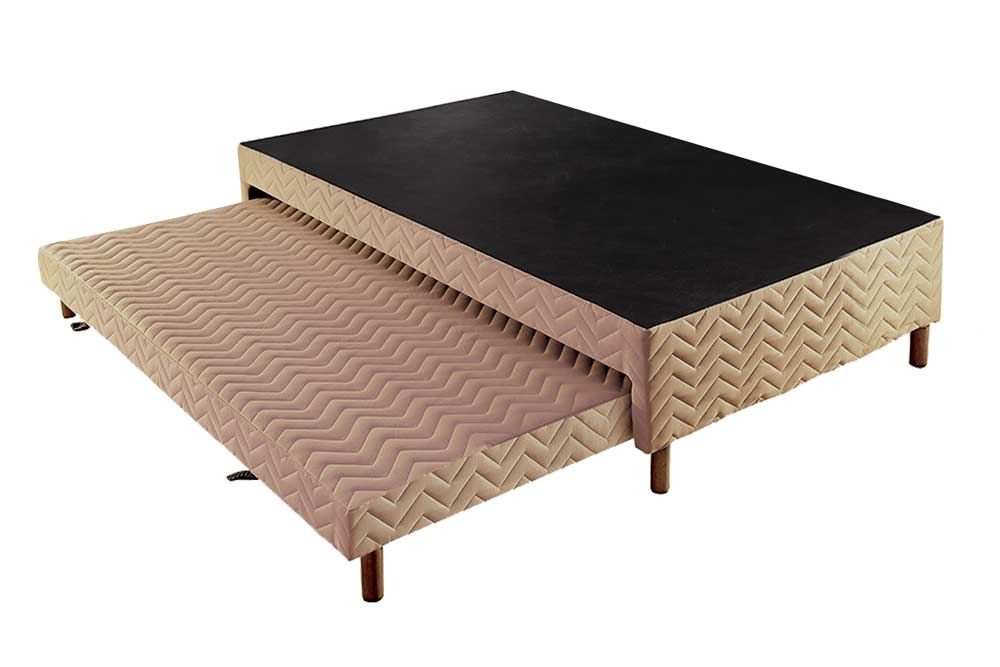 Cama Box c/Auxiliar Paropas Sommier CleanSolteiro com  Auxiliar  - 88x188x30