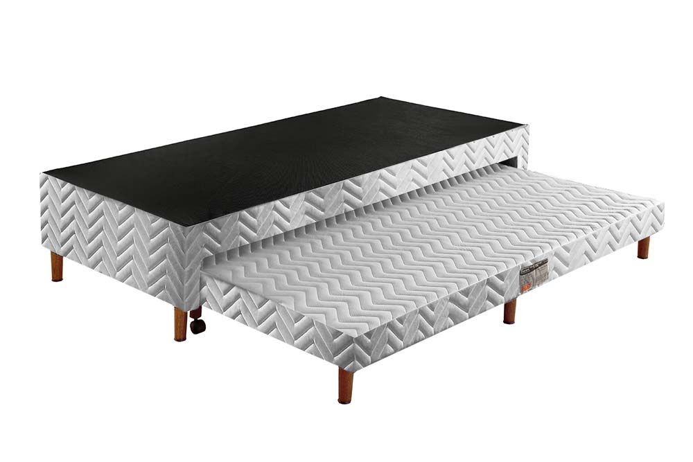 Cama Box c/Auxiliar Paropas Sommier White