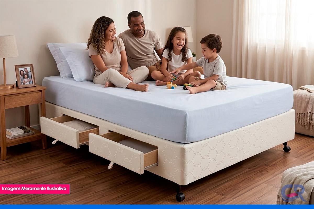 Cama Box Castor Poli Clean Cama Box Castor Poli Clean