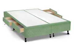 4 Gavetas Queen - 158x198x27 (2 uni 79X198)
